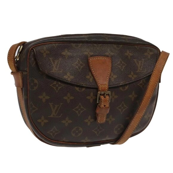 LOUIS VUITTON Monogram Jeune Fille MM Shoulder Bag - Picture 1 of 14